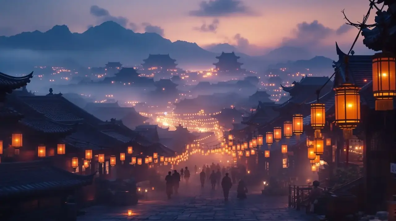 《王妃又跑了》短剧横版剧照,古装题材